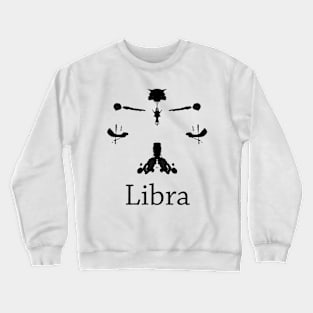 Libra Inkblot Test Crewneck Sweatshirt